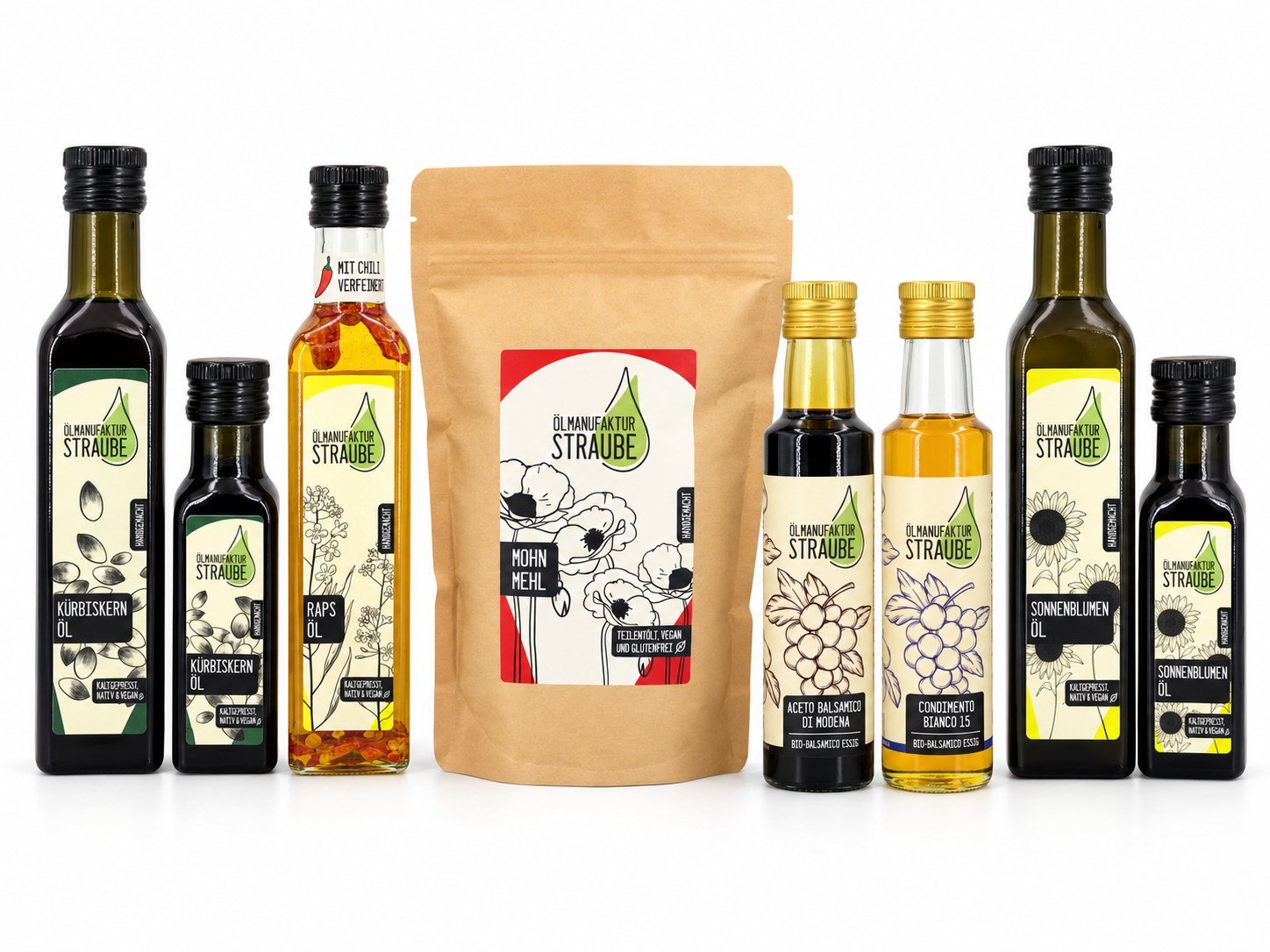 Ölmanufaktur Straube – Verpackungsdesign